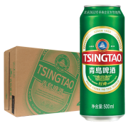PLUS会员：TSINGTAO 青岛啤酒 经典10度 500ml*24听*2件