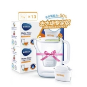预售：BRITA 碧然德 专家版滤芯12枚+设计师水壶绿（到手1壶13芯）