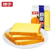 桃李 原浆南瓜纤维面包 600g*2