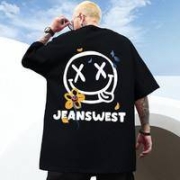 PLUS会员：JEANSWEST 真维斯 男士短袖t恤 JR-22-17397T*3件