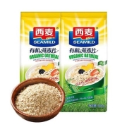 京东极速版：SEAMILD 西麦 有机纯燕麦片400g 两袋装