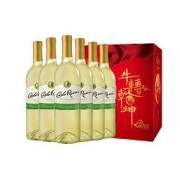 Carlo Rossi 加州乐事 清爽系列 半干白葡萄酒 750ml*6瓶