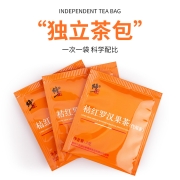 多年老牌子、必备养生茶：3gx40袋 清火润嗓 修正 破壁桔红罗汉果茶