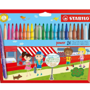 STABILO思笔乐 Power 水彩笔24色 凑单到手约￥73.42