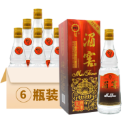 湄窖 升级版 42%vol 浓香型白酒 500ml*6瓶 整箱装*2件