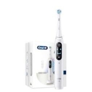 Oral-B 欧乐-B 欧乐B电动牙刷成人 小圆头牙刷情侣礼物自动 iO8 云感刷 微震科技非声波充电式（白色）
