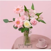 天猫U先：花点时间 设计款花束 落日霞光