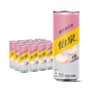 限地区、京东极速版：Coca-Cola 可口可乐 怡泉 Schweppes 无糖零卡 桃味苏打水 330ml*12罐*4件