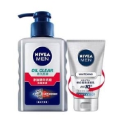 妮维雅 男士控油祛痘洗面奶 150ml 送50g洁面泥