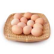 京东极速版：陕西鲜鸡蛋 10个 约40g2元包邮+1元购券