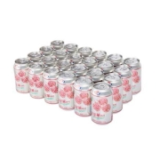 88VIP：宏宝莱 荔枝味汽水 330ml*24罐 *4件