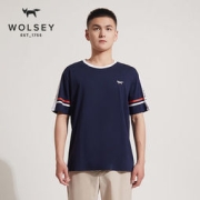 Wolsey 男女士纯棉亲肤短袖圆领T恤 2色