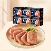 PLUS会员：眉州东坡 王家渡低温午餐肉 198g＊6盒(原味)