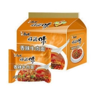 康师傅 好滋味牛肉面 （红烧、香辣口味随机发） 5袋装