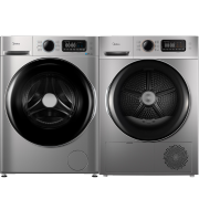 618预售：Midea 美的 MG100VT707WDY+MH100VTH707WY 洗烘套装