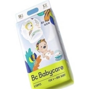 20点开始、88VIP：babycare Air pro系列 婴儿纸尿裤 S58片+babycare皇室星星湿巾80抽