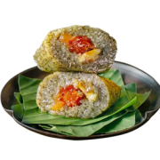鲜香软糯！胖四娘 板栗肉粽 200g*2袋