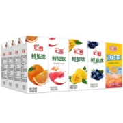 京东极速版：汇源 鲜果饮 水蜜桃子汁橙汁芒果蓝莓复合果汁 随机口味 250ml*6盒