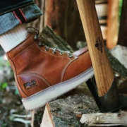 Timberland PRO® 添柏岚 Barstow Wedge 全粒面抗疲劳 男士软头工装靴89647 到手￥656.57