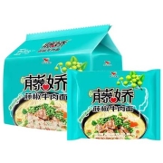 统一 藤娇藤椒牛肉面102g＊5连包