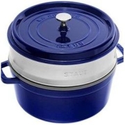 staub 珐宝 经典系列 珐琅铸铁锅 26cm（带蒸屉）