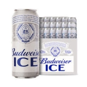 Budweiser 百威 啤酒冰啤 500ml*18听