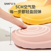 三福 缔卡洛卡 男女款EVA一字拖空气垫凉拖鞋
