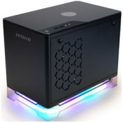 InWin 迎广 IN WIN 迎广 A1 Plus ARGB ITX机箱 半侧透 含电源 650W 黑色