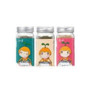 窝小芽 调味粉 海苔黑粉+白芝麻猪肝粉+海苔黑芝麻粉各一罐