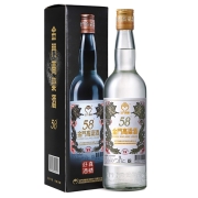 88VIP：KINMEN KAOLIANG 金门高粱酒 白金龙58度礼盒装 600ml