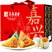真真老老 蛋黄肉粽咸鸭蛋大礼包 1110g