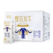 摩菲 水牛纯牛奶 206g*10盒*2件
