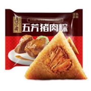 WU FANG ZHAI 五芳斋 速冻粽子 猪肉口味 500g 5只装 嘉兴特产 精选糯米 早餐食材