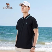 骆驼 2022新款男士短袖Polo衫