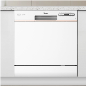 Midea 美的 AQ80 台嵌两用洗碗机 10套 极地白