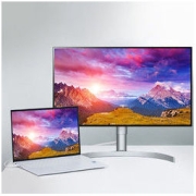 LG 乐金 31.5英寸 UHD 4K NanoIPS屏 HDR600 DCI-P398% 雷电3可60W反向充电 升降旋转 设计师 显示器 32UL950-W