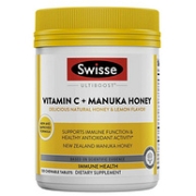 亚马逊销冠！天然养胃：120片 Swisse 麦卢卡蜂蜜维生素C养胃咀嚼片