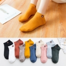 京东极速版：南博耐森 小熊船袜  4双装 颜色随机2.9元包邮
