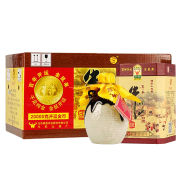 Niulanshan 牛栏山 百年陈酿 三牛 42度 浓香型白酒 400ml*6瓶 整箱装