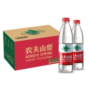 京东极速版：NONGFU SPRING 农夫山泉 饮用天然水 550ml*24瓶 整箱装