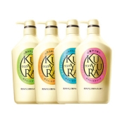 日本 资生堂 可悠然沐浴乳 易冲洗不滑溜 550ml*4瓶
