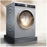 SIEMENS 西门子 WJ44UL080W 洗烘一体机 9kg 银色