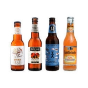 临期品：Kronenbourg 1664凯旋 精酿啤酒组合果味 4瓶