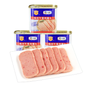 中粮 梅林 猪肉午餐肉罐头340g*3罐火锅44.9元包邮