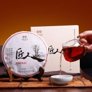 云南省重点龙头企业，280g 土林凤凰 匠人 经典8504高山普洱熟茶饼 高端礼盒装