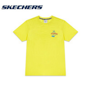 SKECHERS 斯凯奇 女款圆领T恤衫 SMLD219W02611