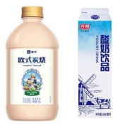 蒙牛 欧式炭烧 焦香原味 低温酸奶 1kg *7件+光明酸奶946ml*5+燕麦酸奶250g*4