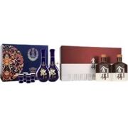 PLUS会员：LANGJIU 郎酒 青花郎 53度 酱香型白酒 500ml*2瓶+品味舍得 52度 浓香型白酒 600ml*2瓶 礼盒装