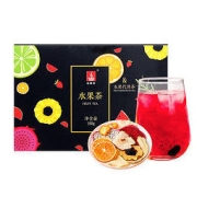 溢香醇 冻干水果茶 100g/盒（赠乌龙茶2盒+梅森杯）