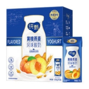 88VIP：MENGNIU 蒙牛 纯甄燕麦+黄桃果粒风味酸奶 200g*10包